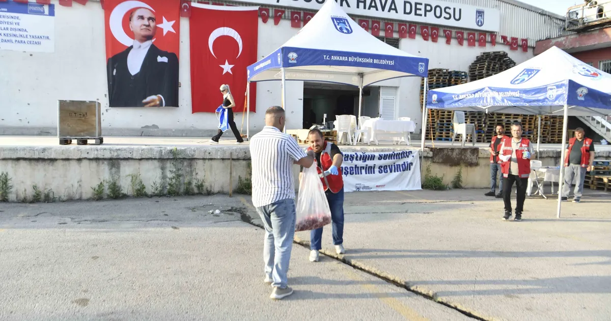 Ankara'da bayram dayanışması büyüyor