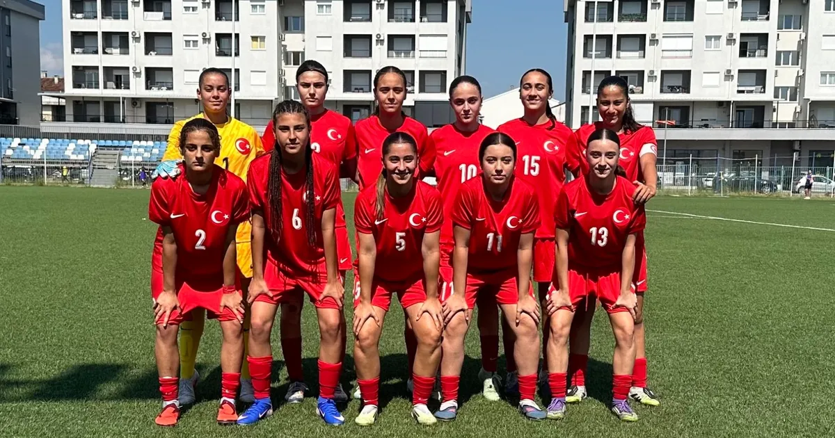 U16 Kız Milli Takımı turnuvaya 1 puanla başladı