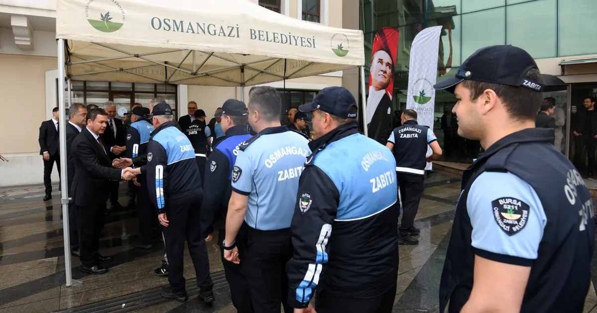 Bursa Osmangazi Belediyesi ailesi bayramlaştı