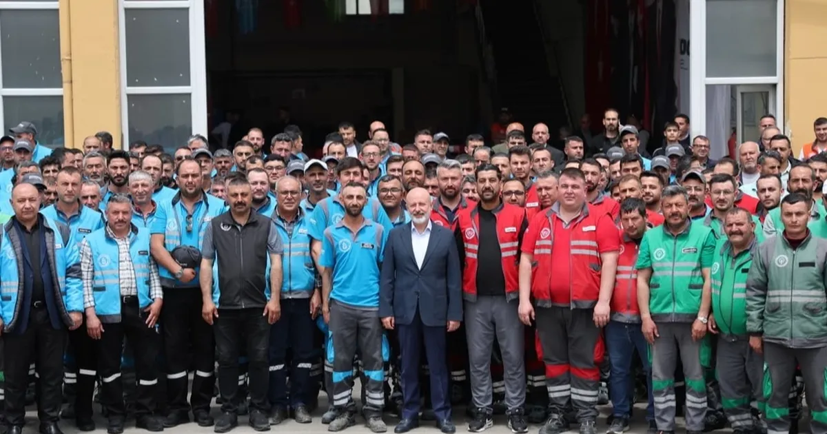Kayseri Kocasinan'da bayramlaşma zamanı