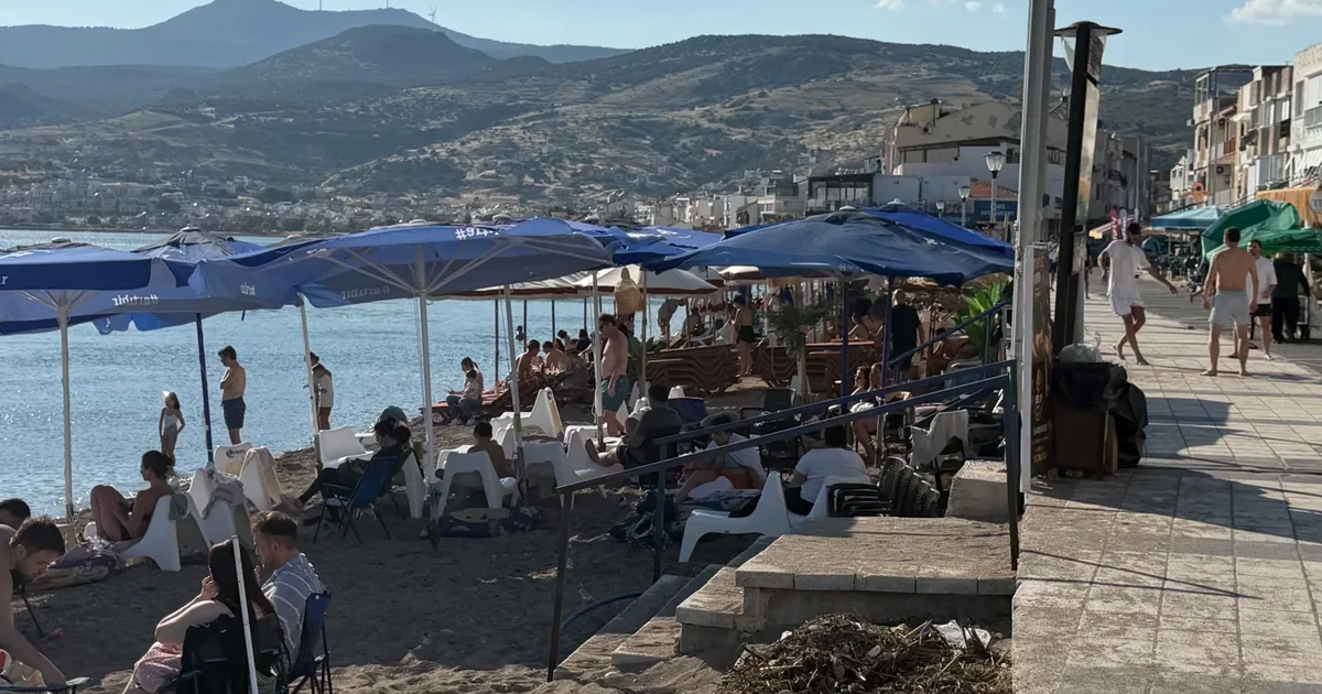 Dikili Çandarlı sahillerinde 'işgal' tartışması