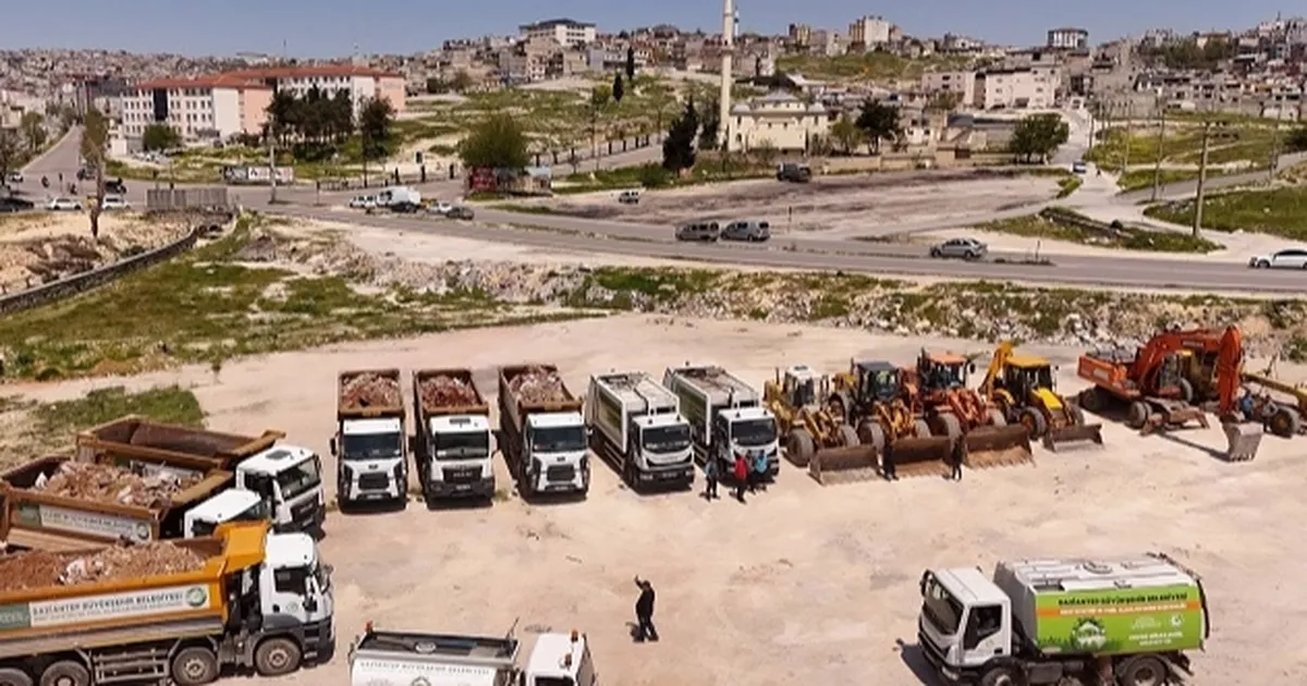Gaziantep Büyükşehir'den 'yeşil' mesai