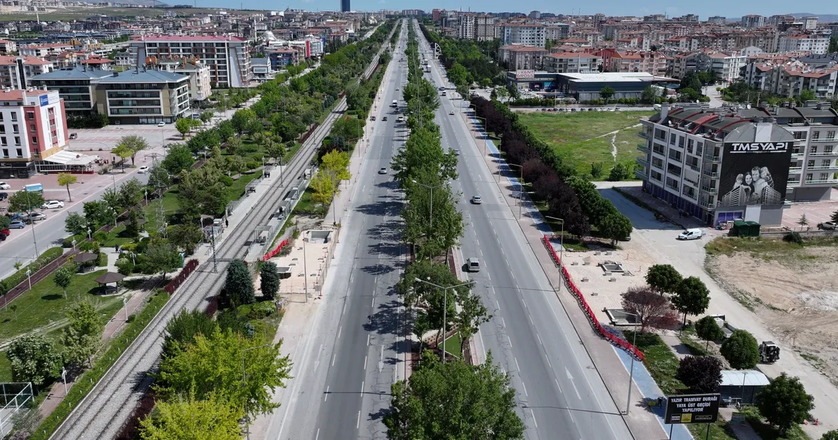 Konya’da yayalar ve bisikletliler için 2 yeni üst geçit