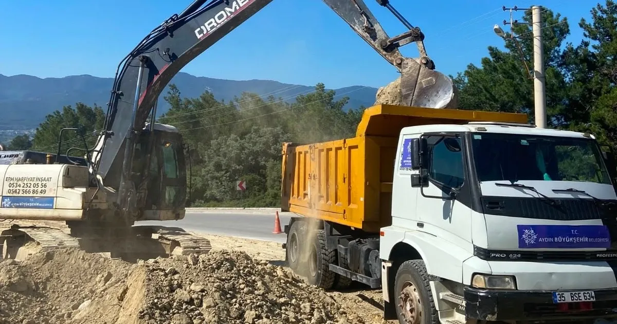 Aydın’ın tüm ilçelerinde ulaşım yatırımları sürüyor