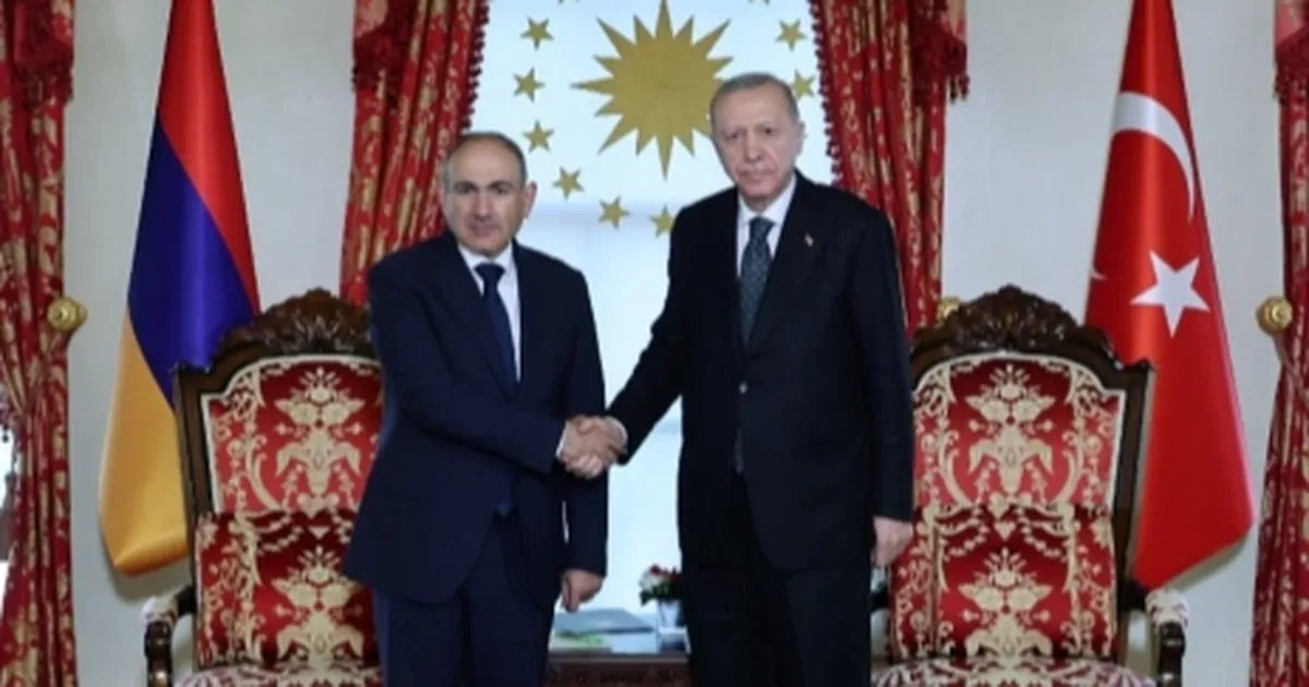 Cumhurbaşkanı Erdoğan, Paşinyan ile görüştü
