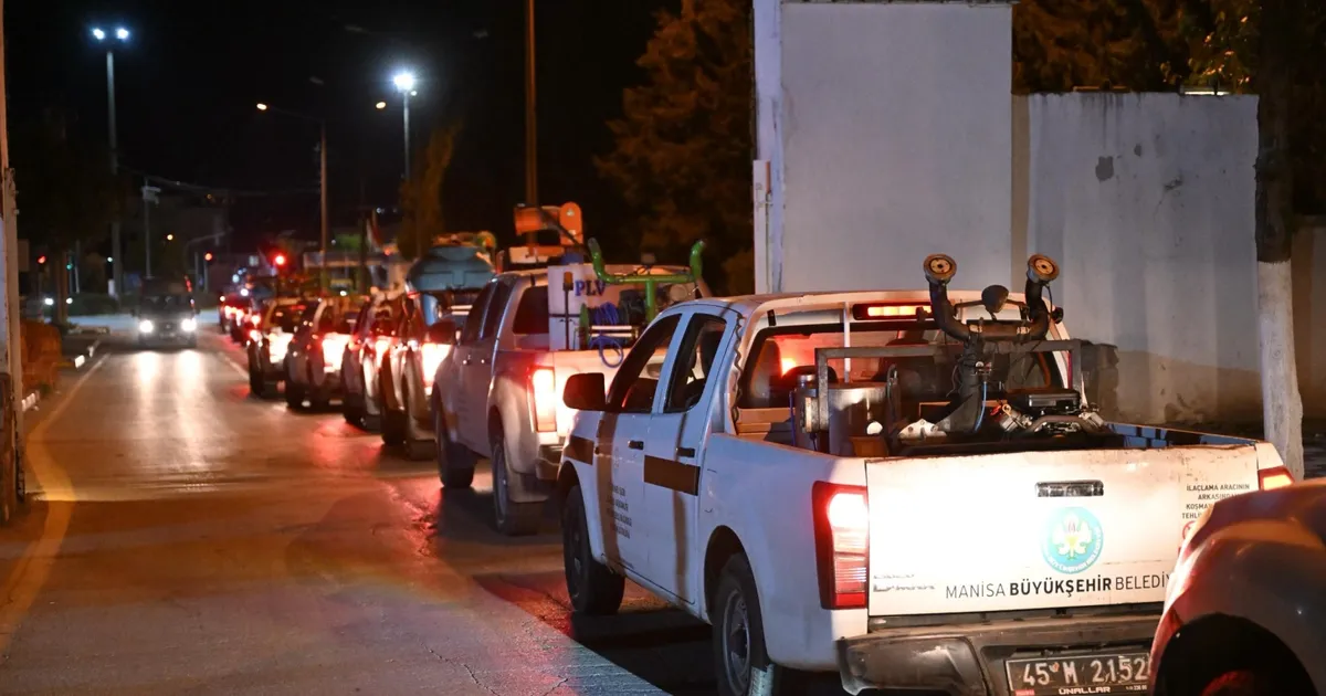Manisa Büyükşehir’in vektörle mücadelesi sürüyor