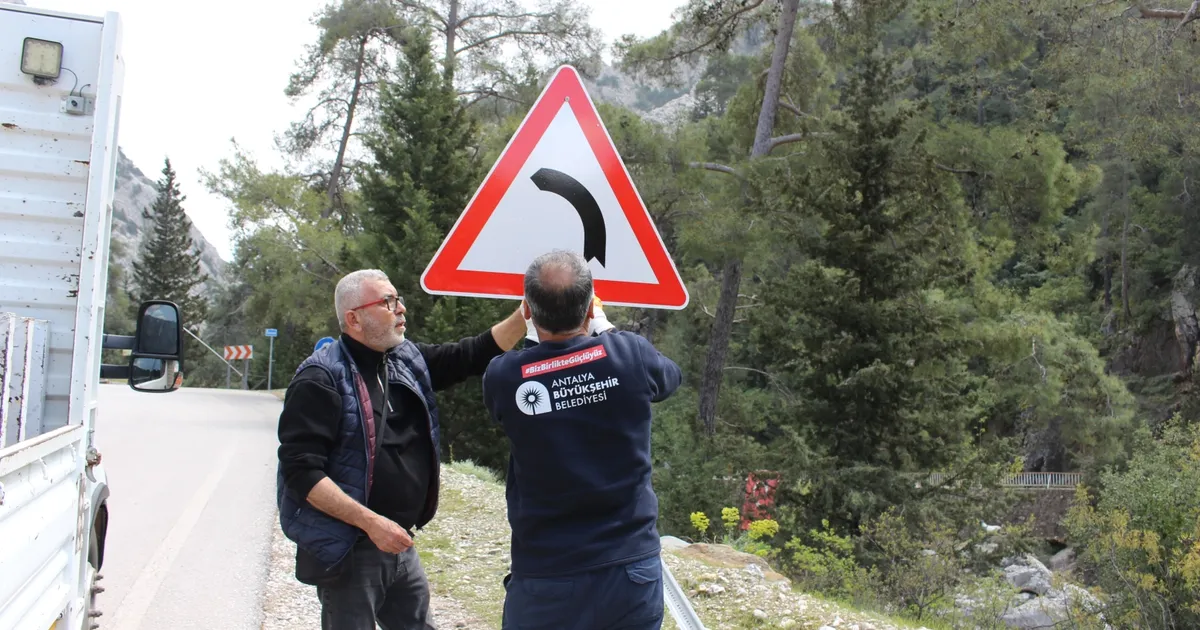 Antalya’da yayla yolları yenileniyor
