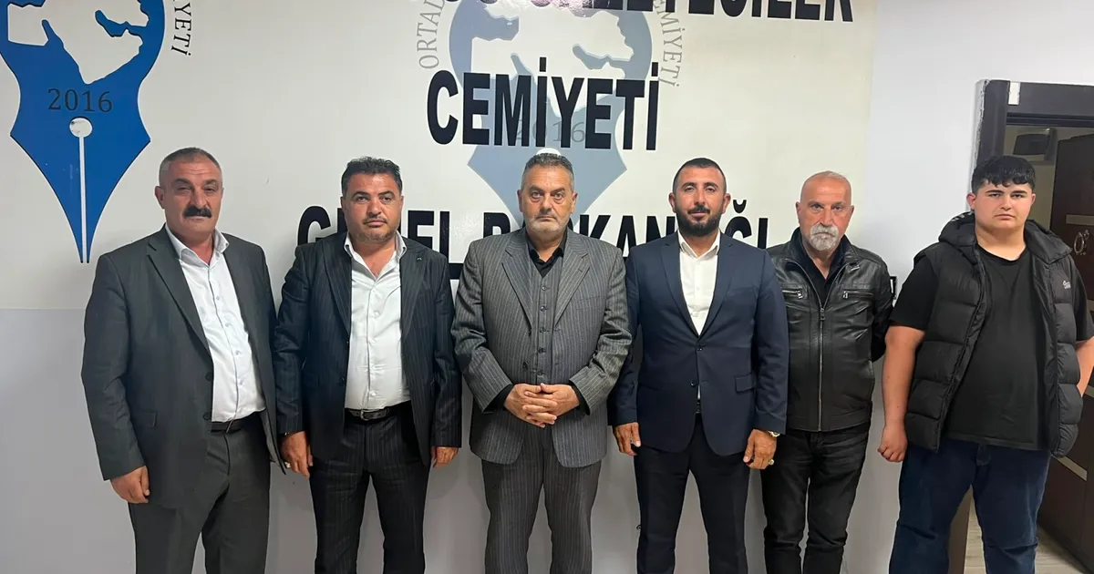 Ağrı'da Ortadoğu Gazeteciler Cemiyeti’ne Ankara’dan dikkat çeken ziyaret