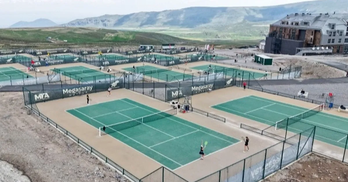 Kayseri Erciyes'te Dünya Tenis Turu heyecanı - Spor Haberleri