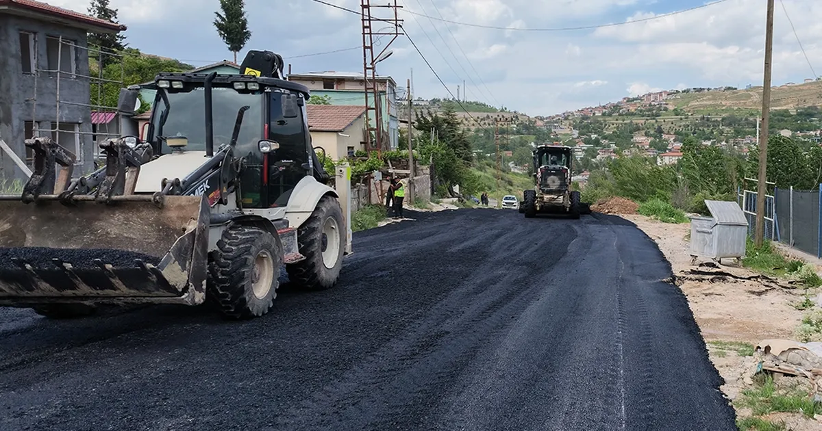 Malatya Yeşilyurt’ta asfalt çalışmaları tamamlandı