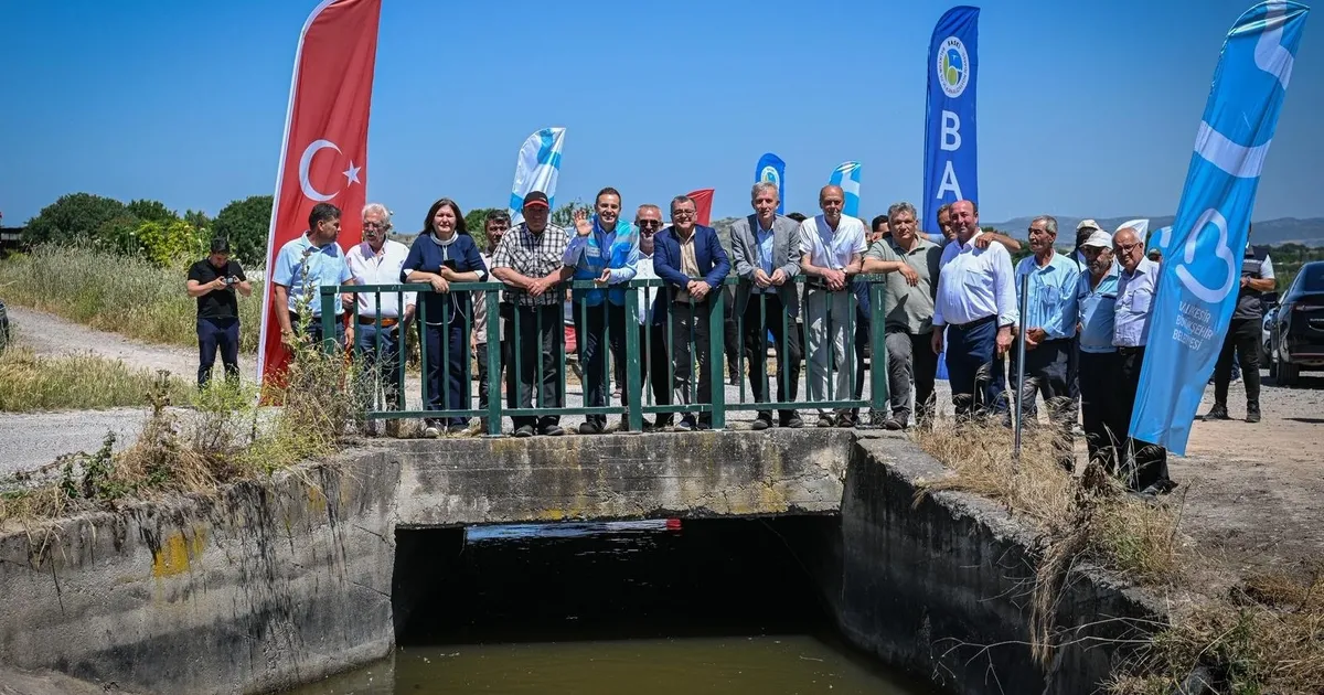 Balıkesir’de 13 mahalleye yeniden sulama suyu