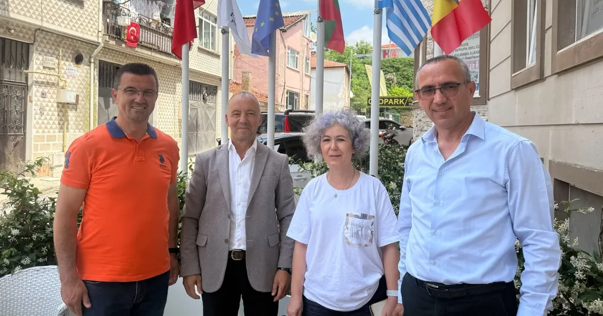 Balkan Türklerinden Edirne Gazeteciler Derneği’ne ziyaret