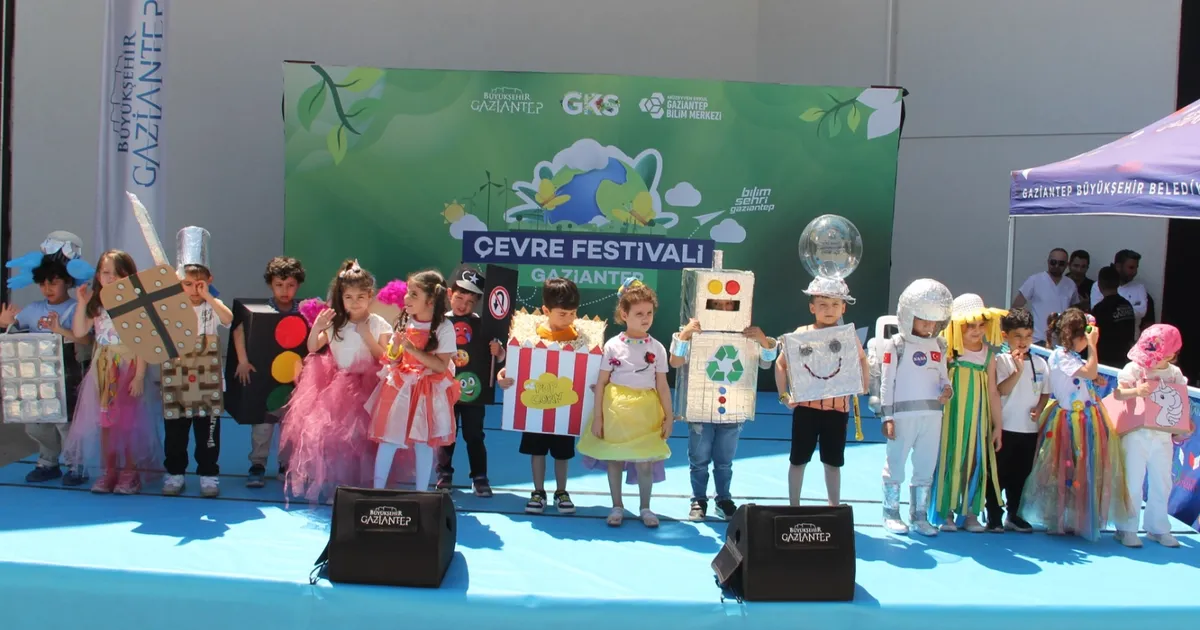 Çevre Festivali Gaziantep’te çocukları ve aileleri buluşturdu