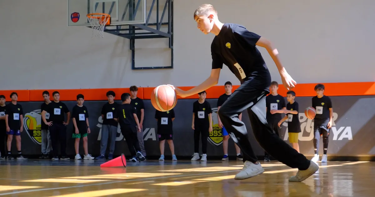 Konya geleceğin basketbolcularını keşfediyor