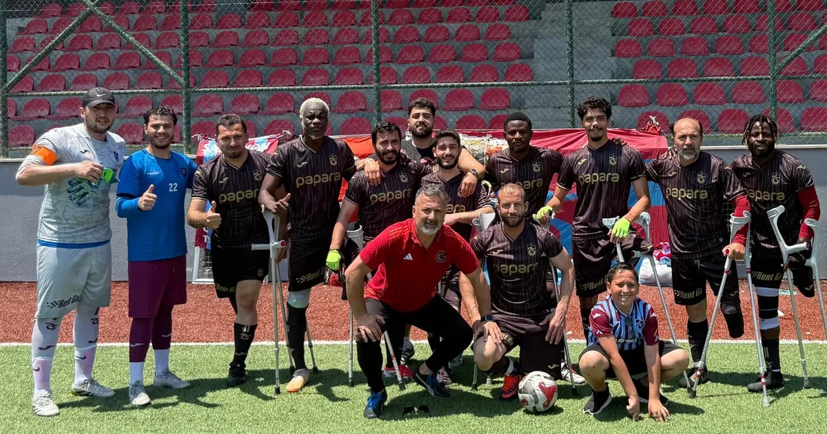 Trabzon Büyükşehir Ampute’den 10 gollü zafer