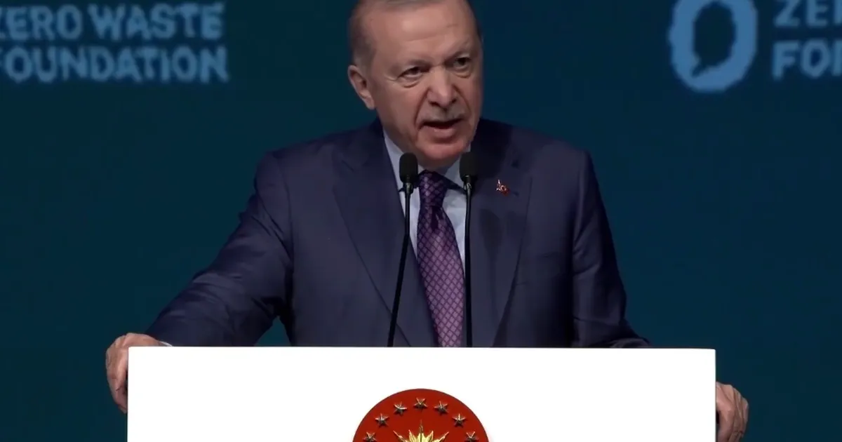 Erdoğan: Geri kazanımda 2053 hedefimiz yüzde 70