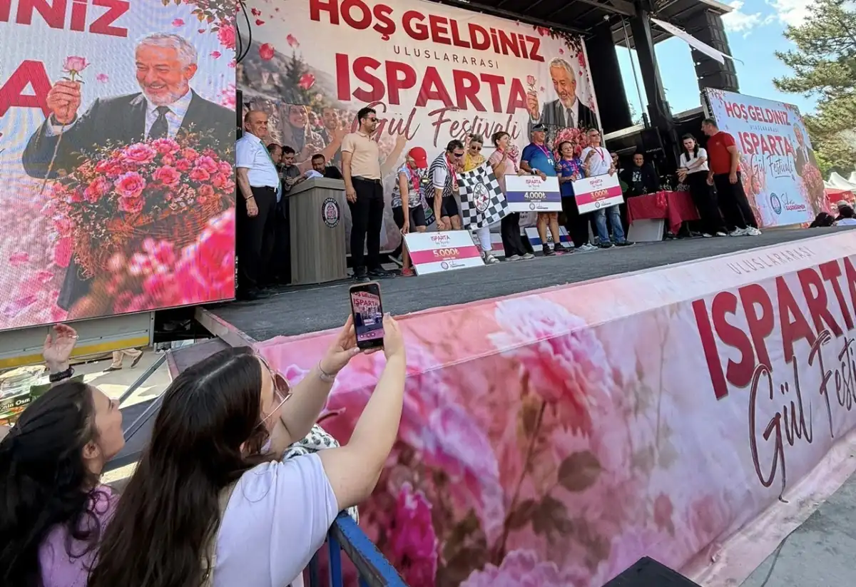Gül festivali’nde spor şöleni - Spor Haberleri