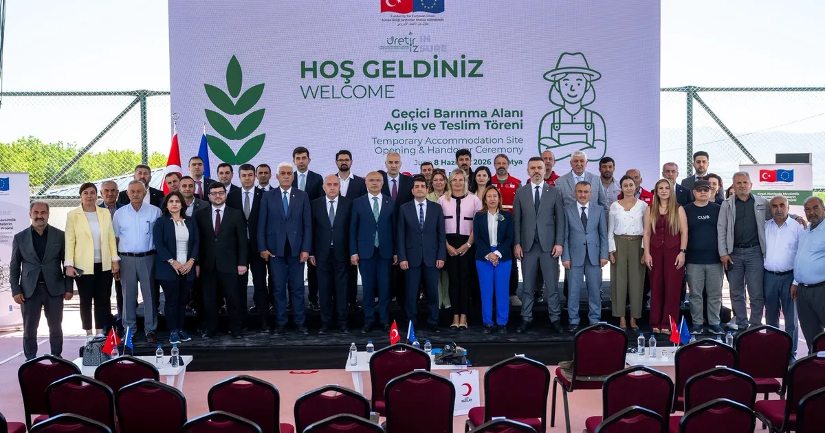 Malatya’da METİP Geçici Barınma Alanı açıldı