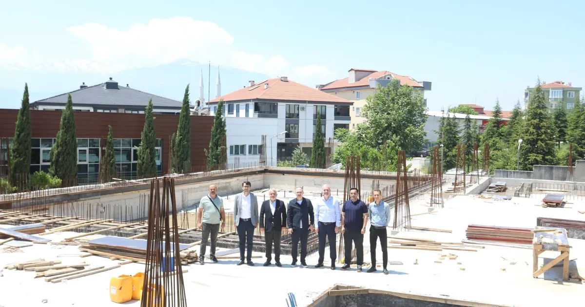 Bursa İnegöl’de devam eden projeler yerinde incelendi