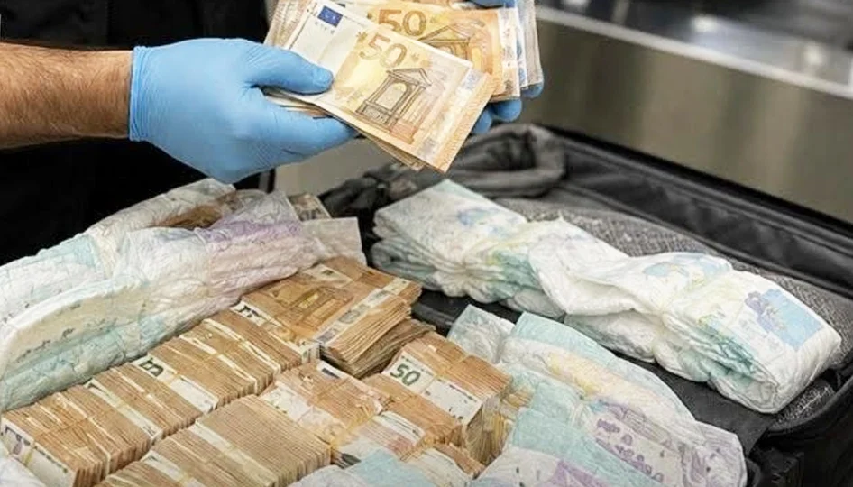 Bebek bezlerinin içinden 381 bin avro çıktı - Gündem Haberleri