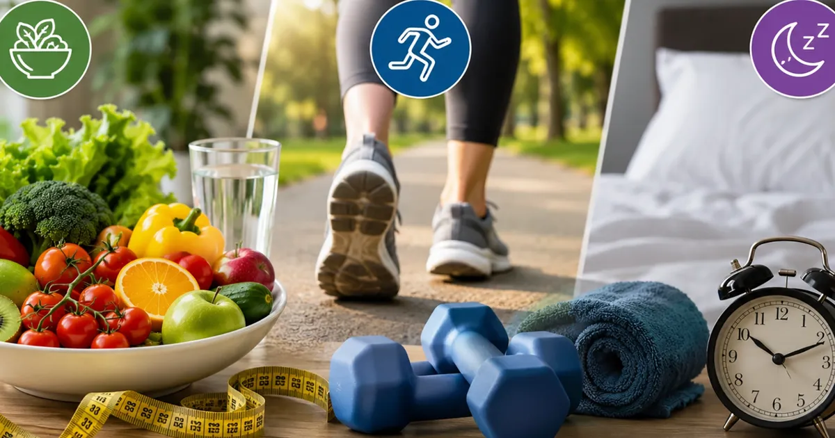 Obeziteye karşı 3 temel kural: Beslenme, hareket ve uyku