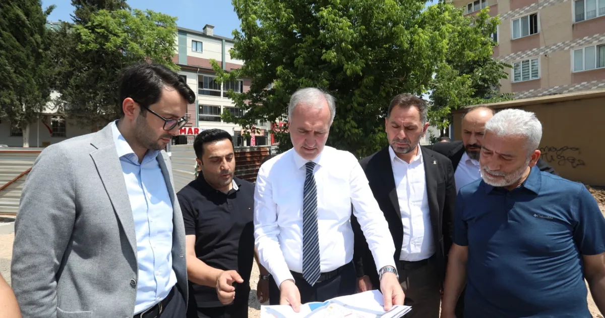 Bursa İnegöl'de Alanyurt Meydan Projesinde sona gelindi - Gündem Haberleri
