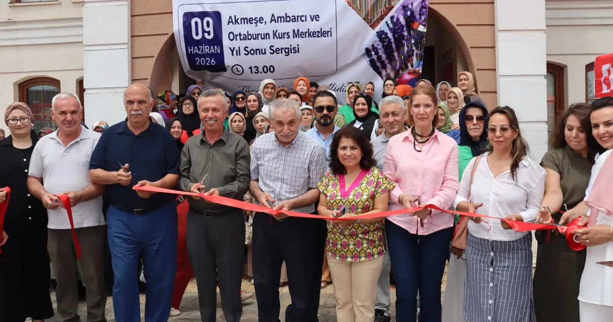 Kocaeli'de Akmeşe’de üretim dolu yıl sergiyle taçlandı