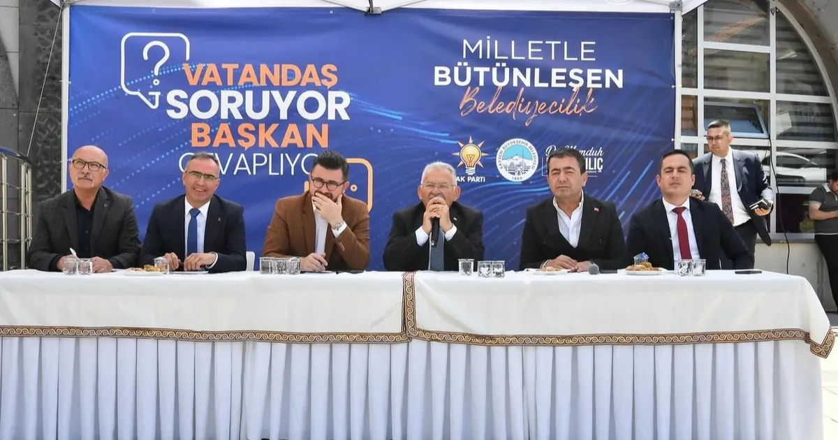 Kayseri Büyükşehir vatandaşın emrinde