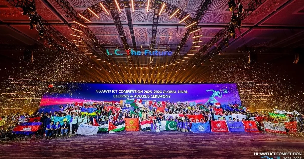 10. Huawei ICT Yarışması 49 ülke ve bölgeden kazanan öğrenciler ve 220 bin rekor katılımcıyla sona erdi