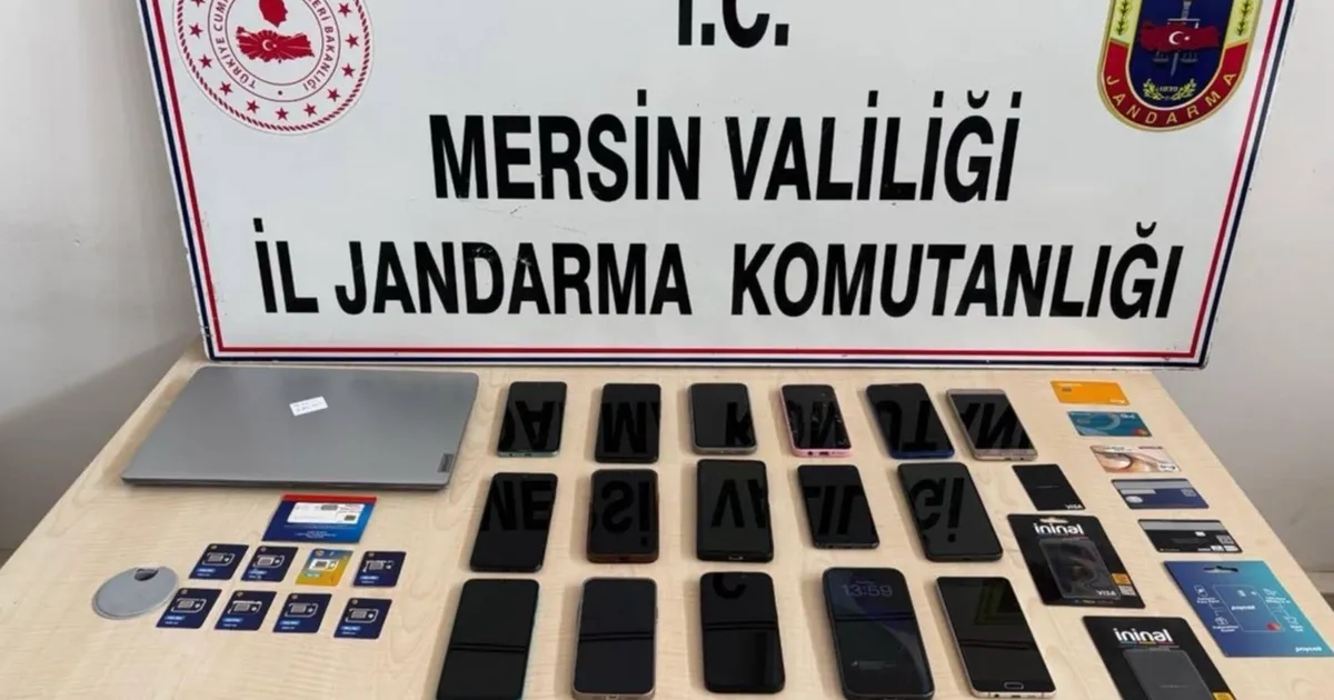 Mersin'de sosyal medya dolandırıcılığına 18 tutuklama