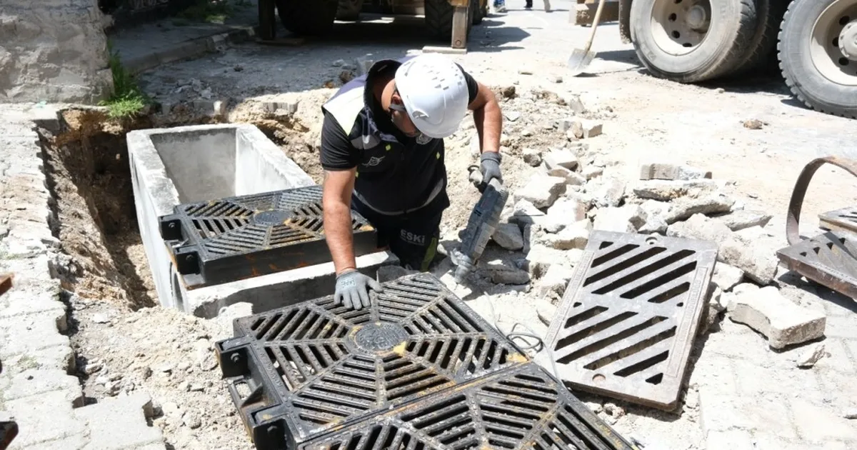 Eskişehir’de yağmur suyu altyapısına güçlendirme
