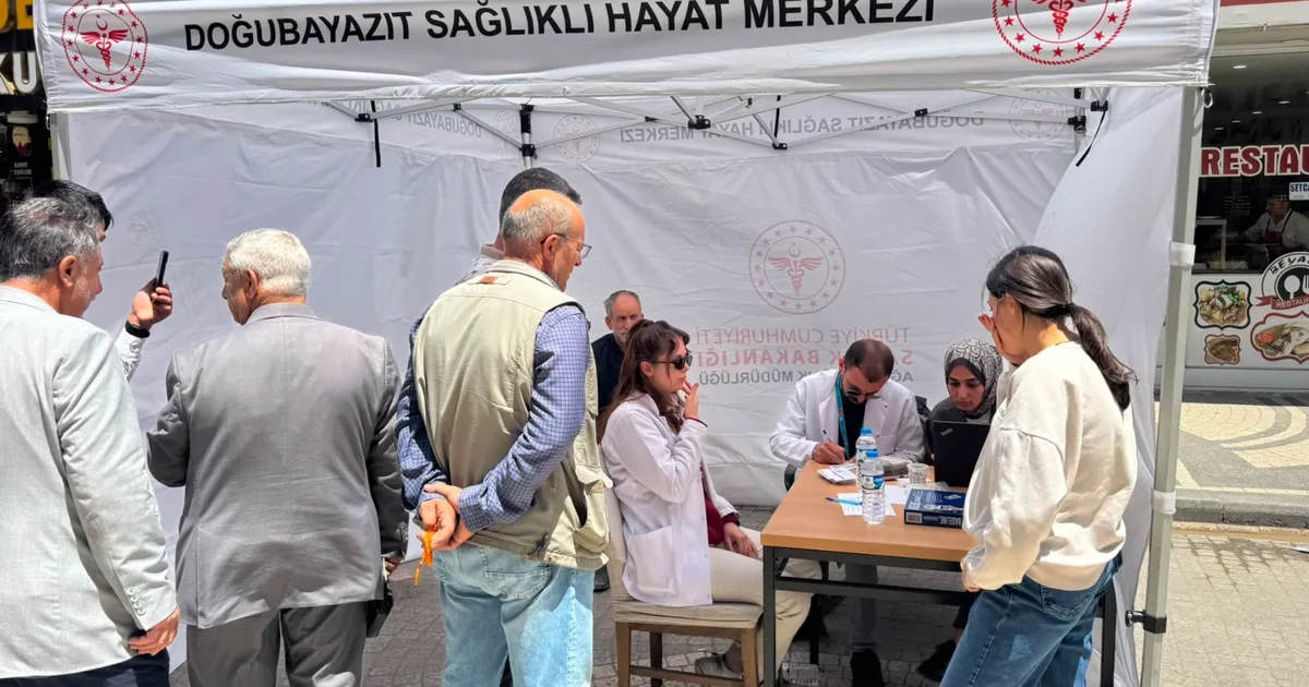 Doğubayazıt İlçe Sağlık'tan sağlıklı yaşama örnek çalışma