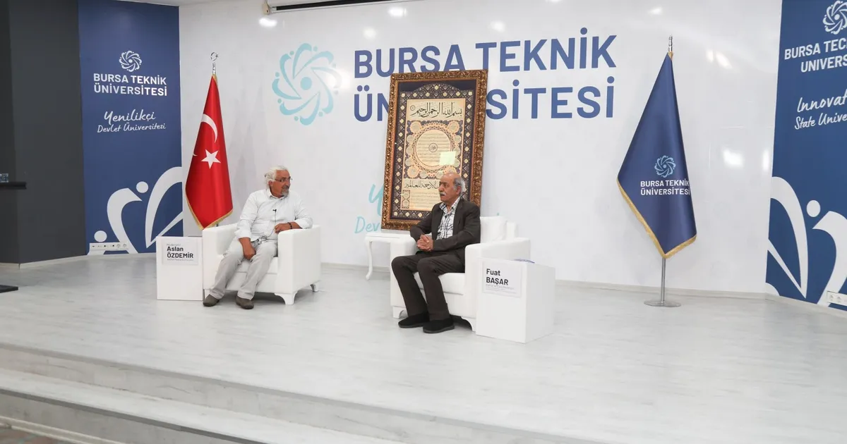 BTÜ Konuşmaları’nda Fuat Başar: “İlimle sanat ayrı şeyler değildir”