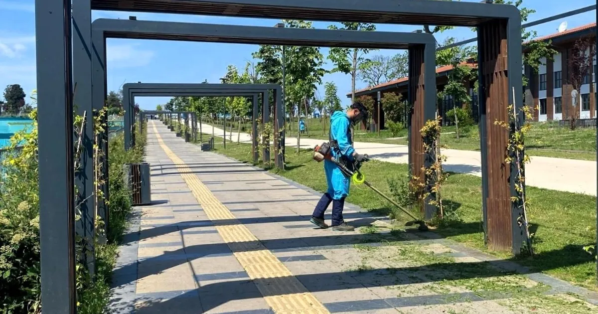 Kocaeli'de Gebze Millet Bahçesi yaza hazırlanıyor
