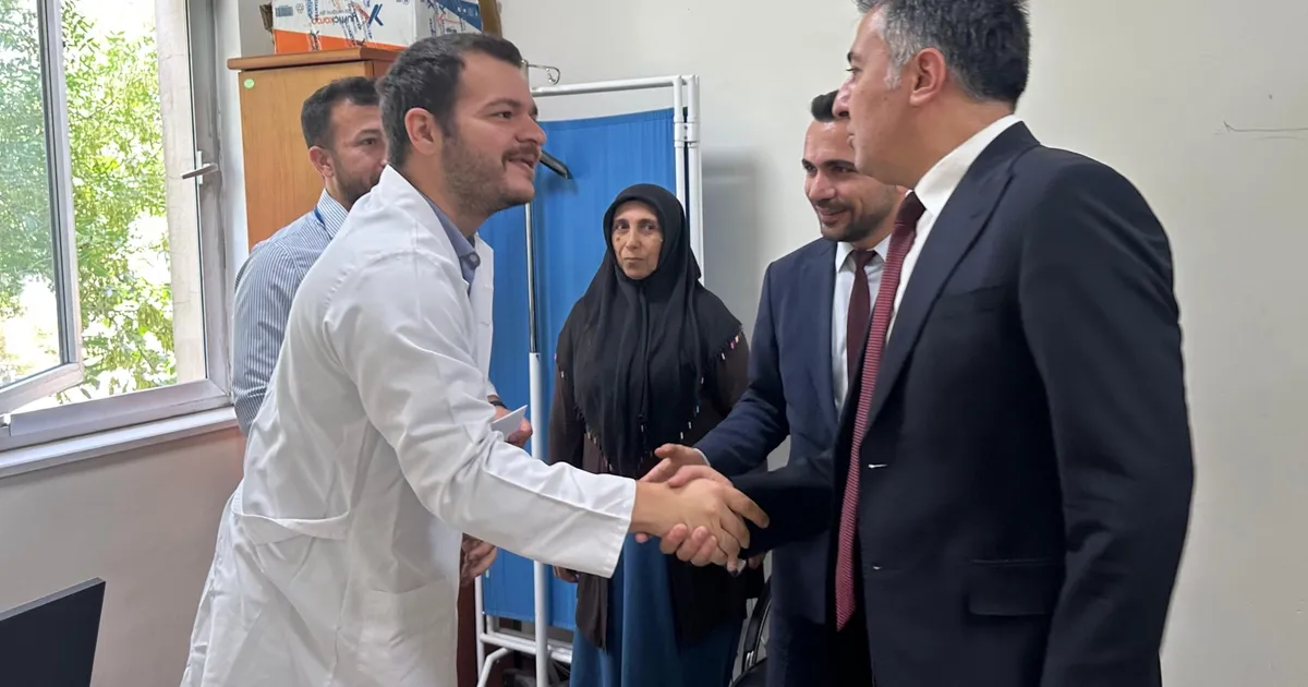 Batman Kozluk'ta sağlık hizmetlerine yakın mercek