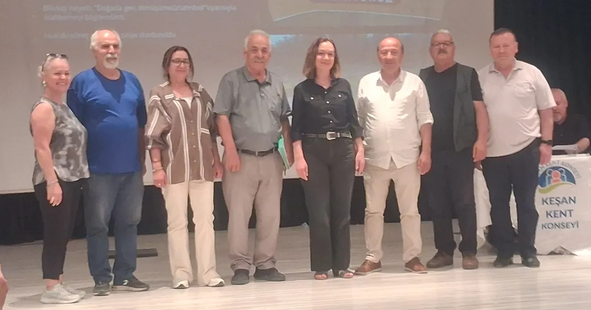 Keşan Kent Konseyi'nde görev değişimi