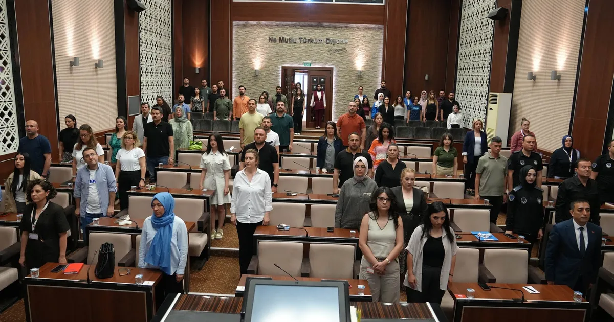 Ankara Keçiören'de belediye personeline resmi yazışma eğitimi