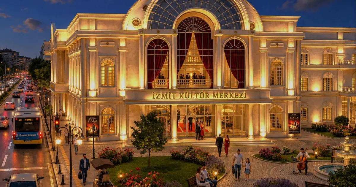 İzmit’e dev Opera ve Kültür Merkezi geliyor