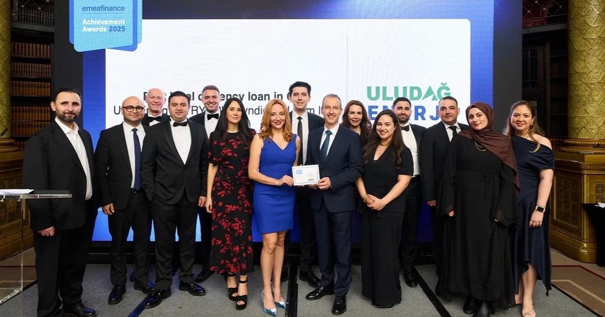 Uludağ Enerji Grubu'na uluslararası finansman ödülü