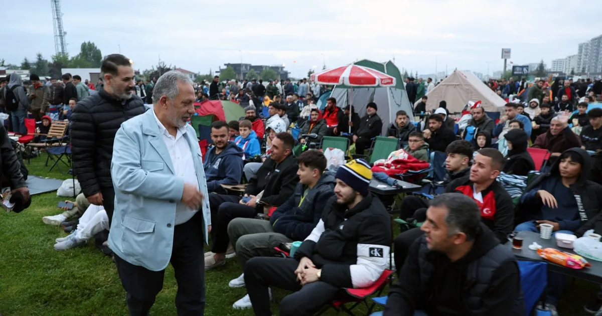 Kayseri Talas'ta milli heyecanın yeni adresi Ali Dağı