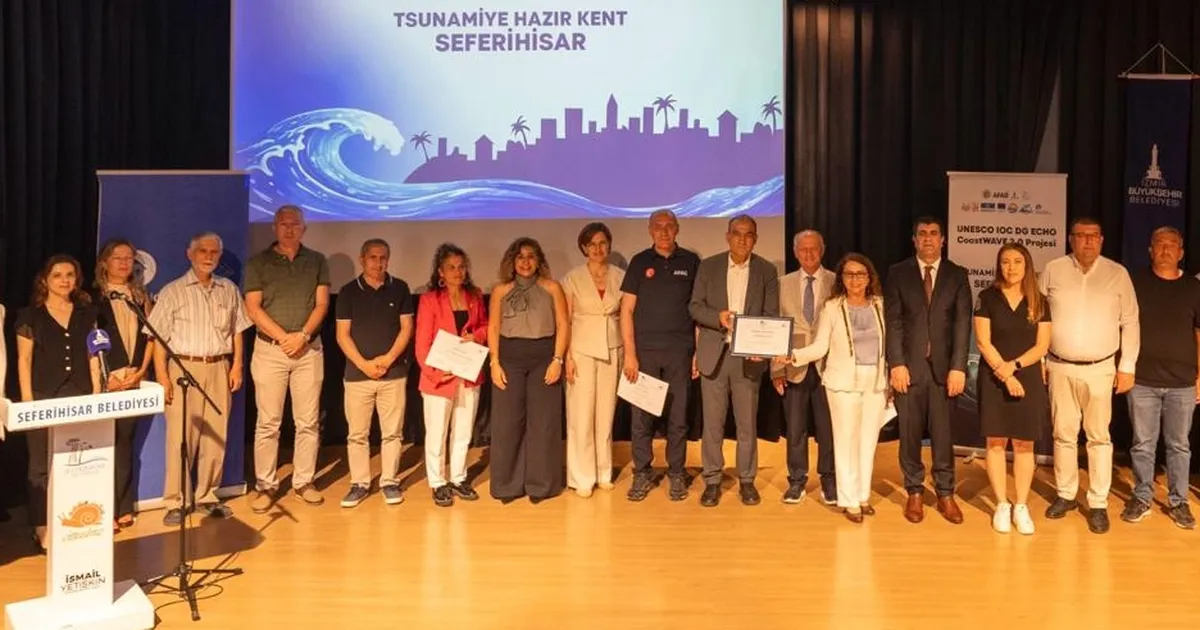 UNESCO’dan Seferihisar’a “Tsunamiye Hazır Kent” tescili
