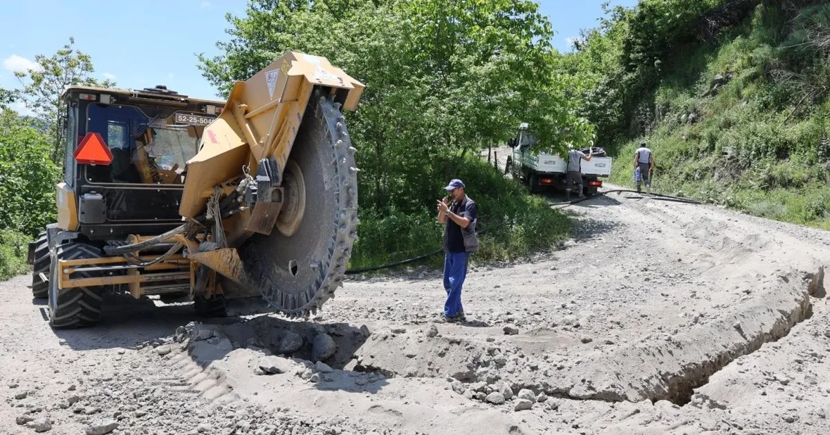 Ordu'da İkizce Yoğunoluk Mahallesi içme suyuna kavuşuyor