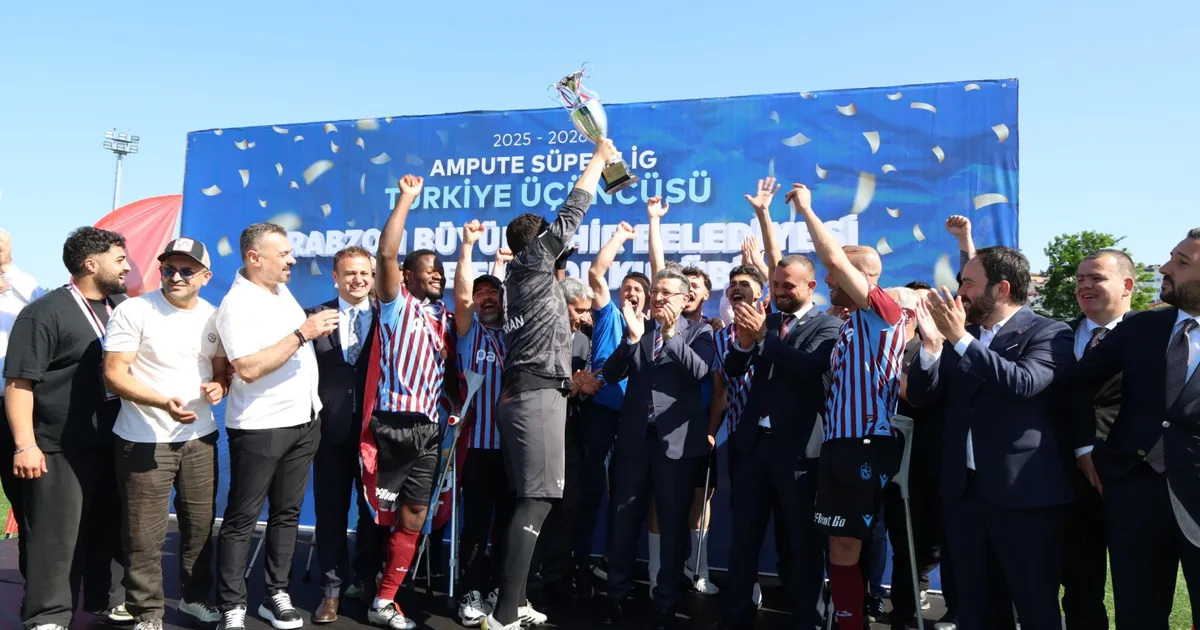 Trabzon'da Ampute Takım, Türkiye Kupası için sahaya çıkıyor