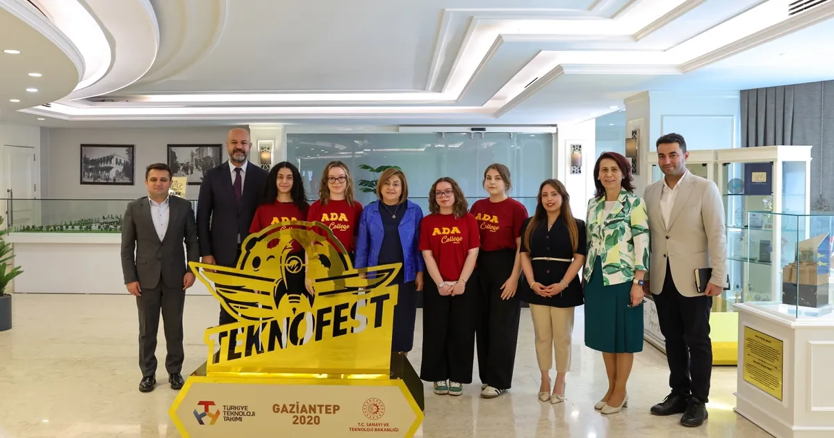 Gaziantep’in gururu öğrenciler başkanla buluştu