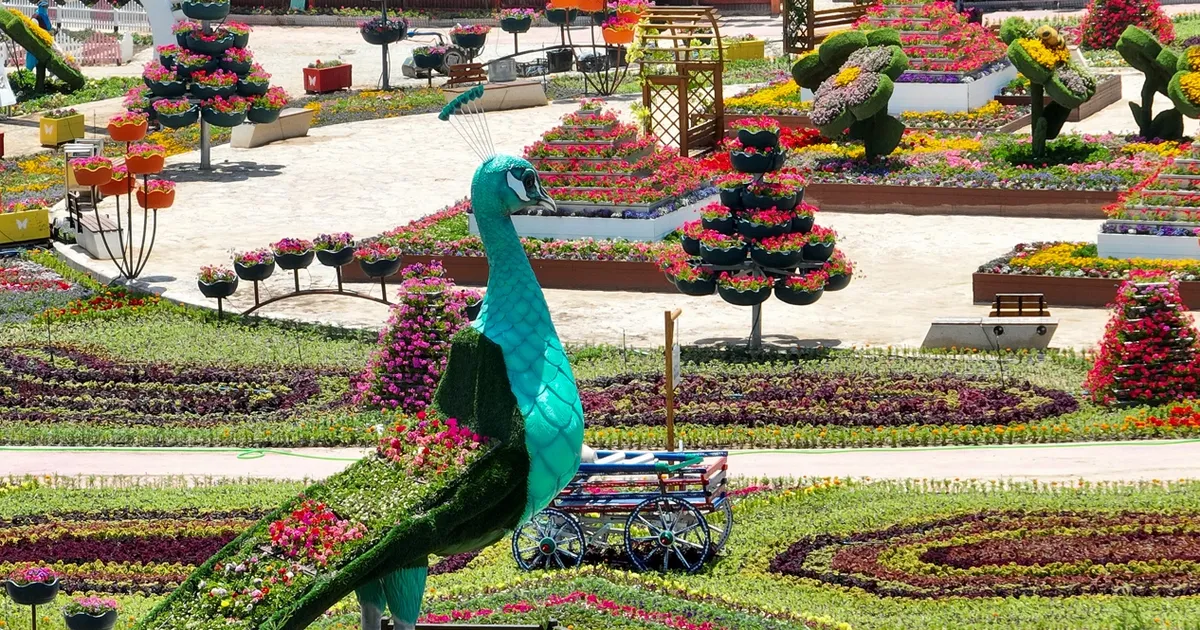 Konya Selçuklu Çiçek Bahçesi yeni sezona kapılarını açıyor