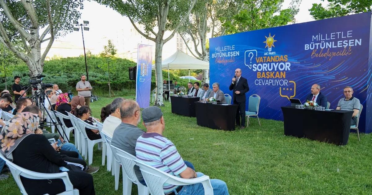 Konya Selçuklu'da vatandaş soruyor, başkan cevaplıyor