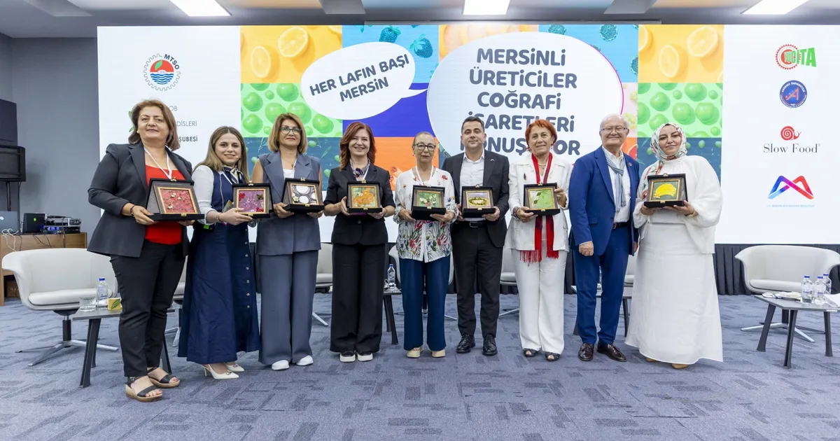 Mersinli üreticiler coğrafi işaretleri konuştu