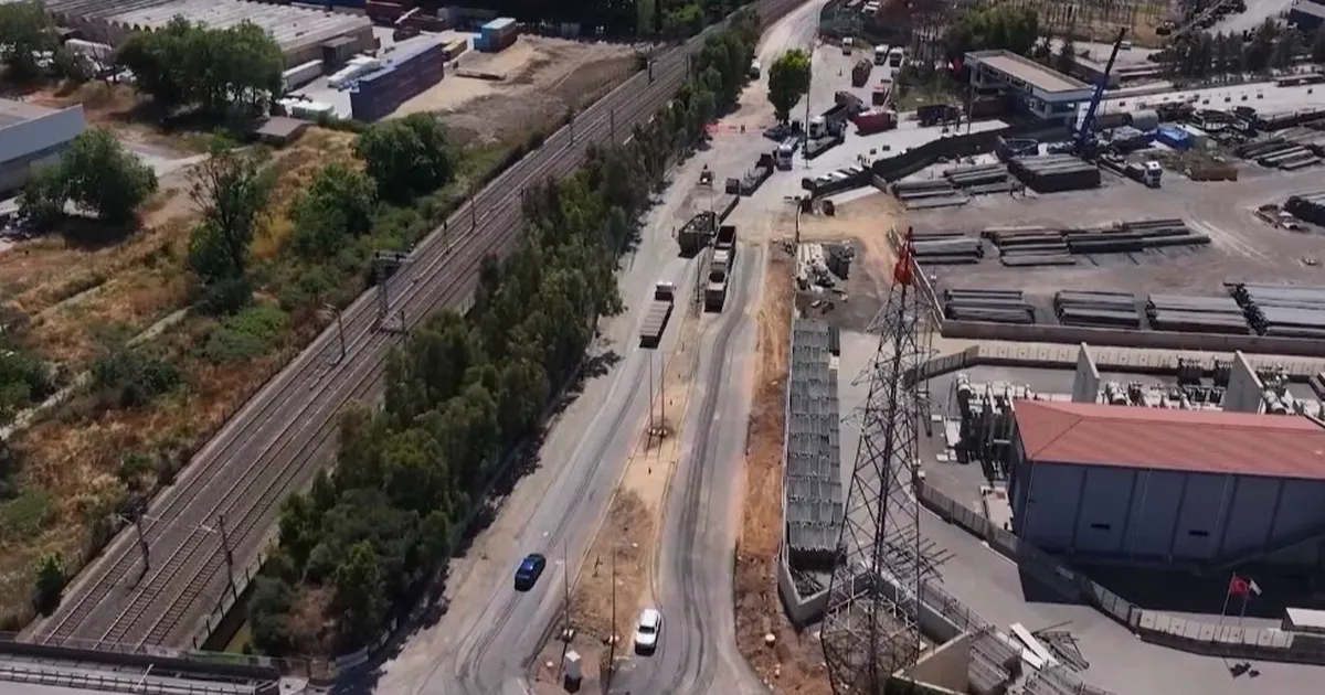 Kocaeli Darıca'da üstyapı yenileniyor