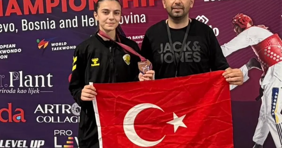 Emine Rana Adıgüzel Avrupa üçüncüsü oldu