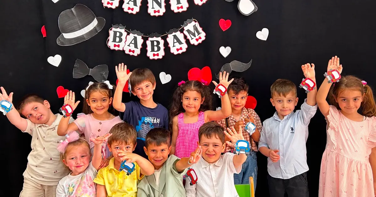 İstanbul Maltepe'de babalar günü coşkusu